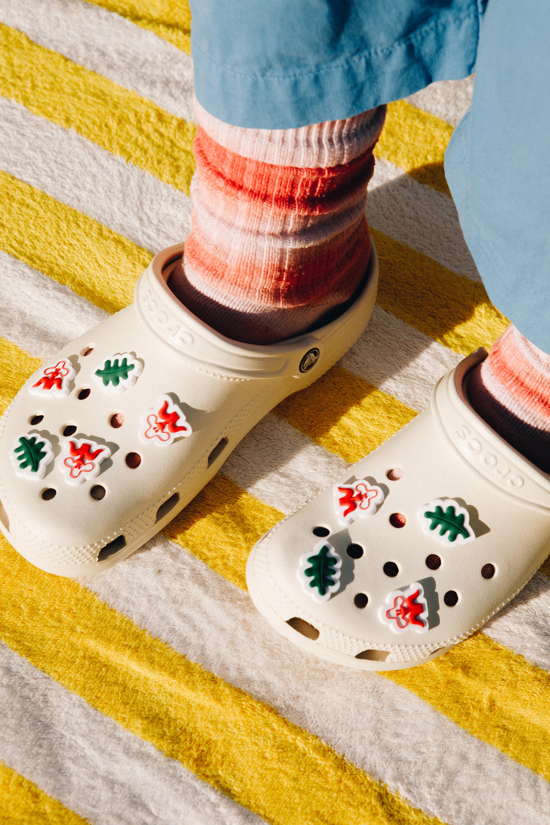 Flora Croc Charm (Leaf)