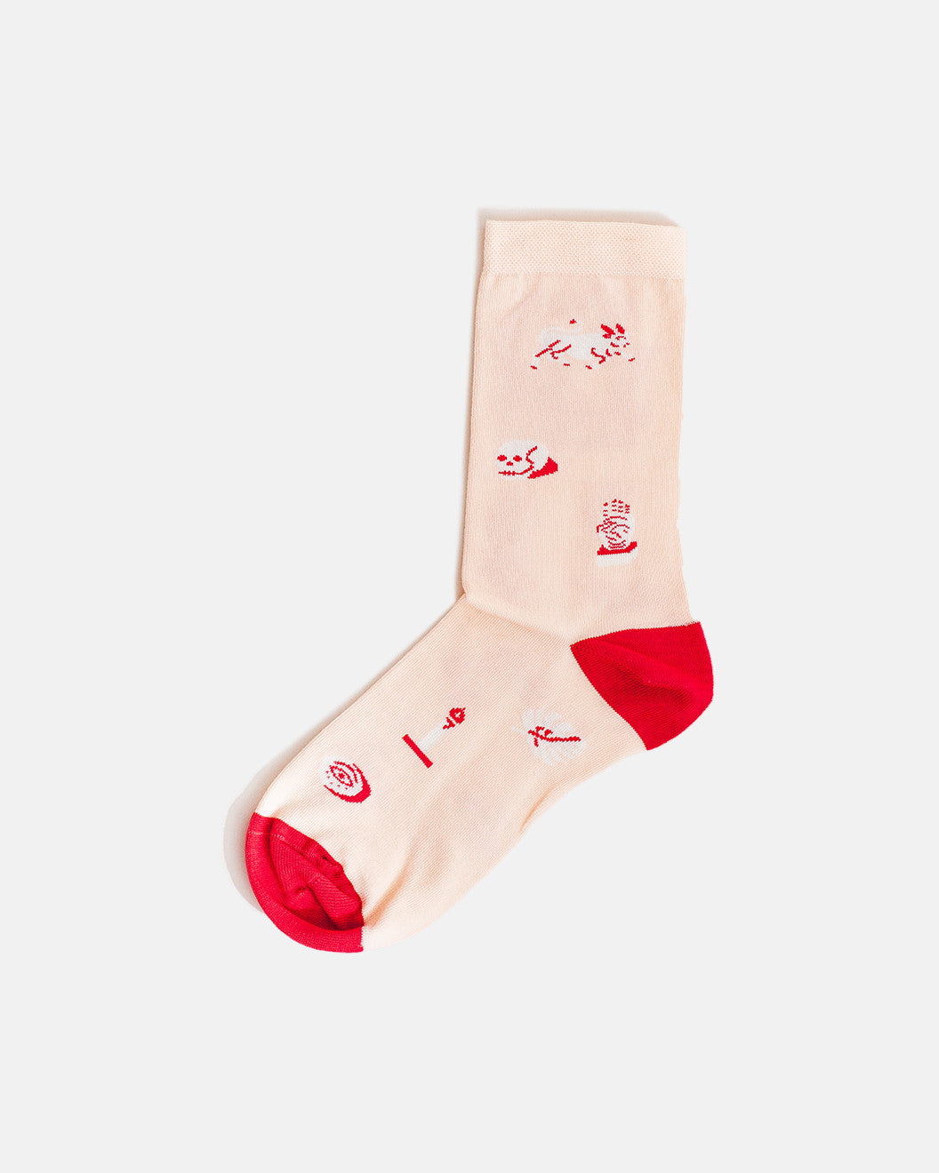 Peach Occult Sock